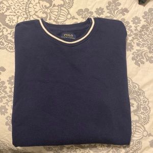 Polo Ralph Lauren navy long sleeve shirt. Worn